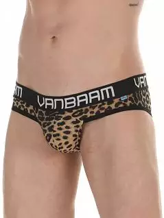 Брифы с леопардовыми принтом Van Baam RT49755